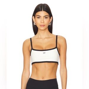 437 Micro Bra in Cream & Black